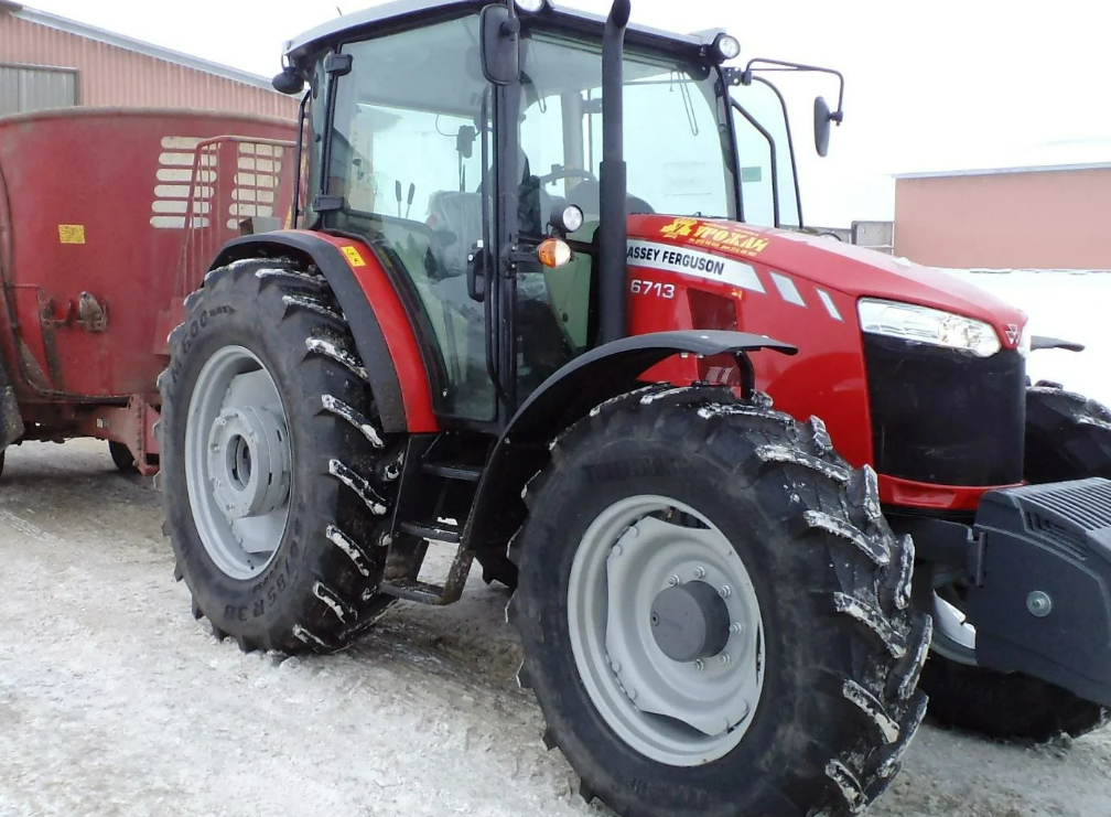 Полный обзор трактора Massey Ferguson 6713